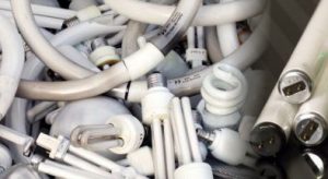 отработанные люминесцентные лампы