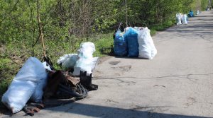 Мешки с мусором - результат работы МВД ПМР