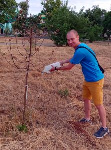 Волонтер Юра