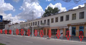 Деревья по 25 октября в Тирасполе