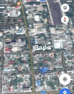 Карта где дуб напротив Епархии