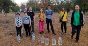 В парке Кирова снова прошла акция Полей меня