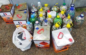 150 кг отработанных батареек