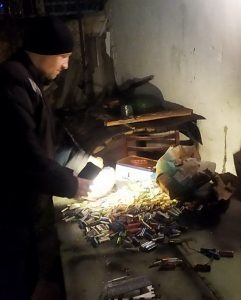 Ночная упаковка батареек