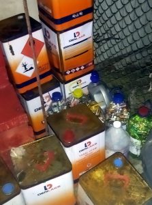 Канистры с батарейками на Почте ПМР