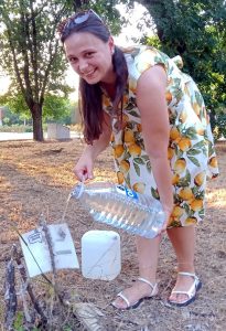 Девушка волонтер в ПМР