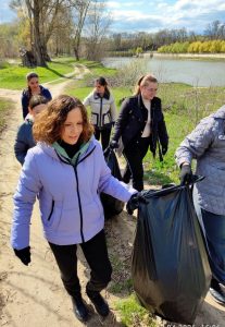 Министерство Финансов ПМР. Уборка берега Днестра в апреле 2026.